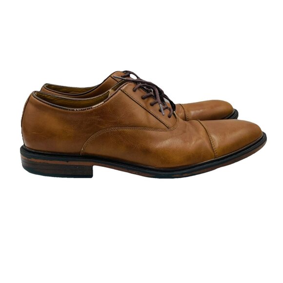 Goodfellow & Co. Shoes Mens Size 10.5 Brown Dress Shoe Derby Oxford Loafers - Picture 1 of 12